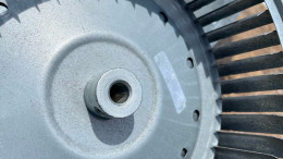 clean blower wheel